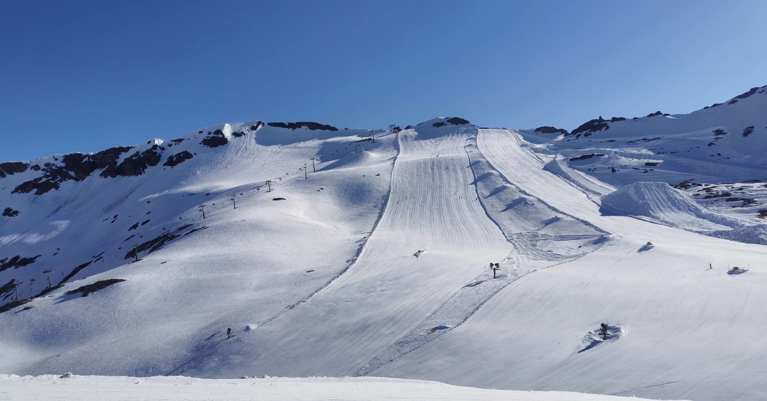 Skifahren am Mölltaler Gletscher